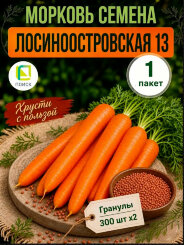 Морковь драже Лосиноостровская 13