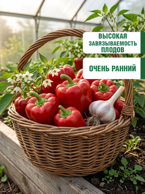 Перец сладкий Альянс F1 семена 